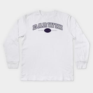 Darwin College Football Kids Long Sleeve T-Shirt